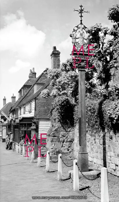  : Mayfield, the Village Sign c1955