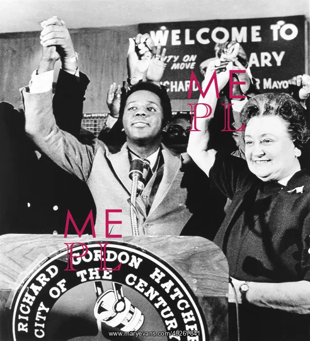 : Mayor Richard Hatcher : Mayor Richard Hatcher