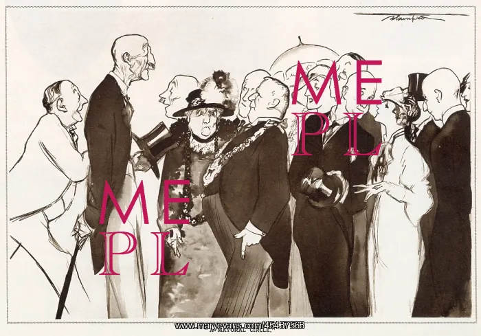 : Mayoral Circle by Edmund Blampied : Mayoral Circle by Edmund Blampied
