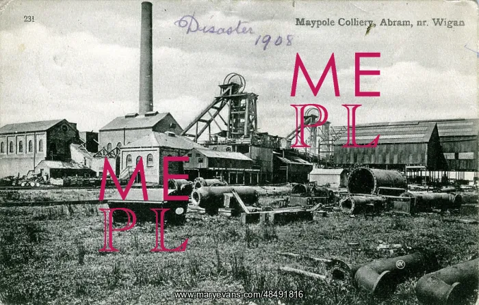: Maypole Colliery Disaster, Abram, Lancashire : Maypole Colliery Disaster, Abram, Lancashire
