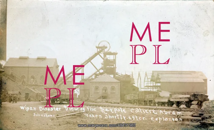 : Maypole Colliery Disaster, Abram, Lancashire : Maypole Colliery Disaster, Abram, Lancashire