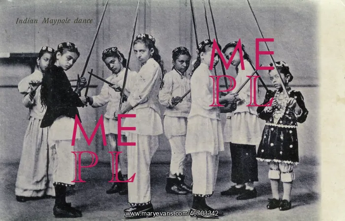 : Maypole Dancers - Pune, India : Maypole Dancers - Pune, India