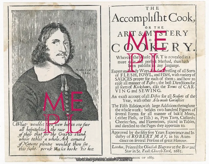 : May's Cookery Book - 1685 : May's Cookery Book - 1685