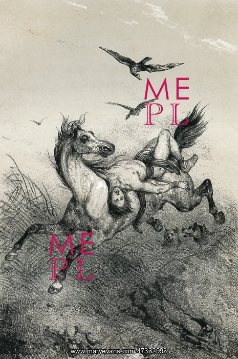 : MAZEPPA ON HORSE 17C : MAZEPPA ON HORSE 17C