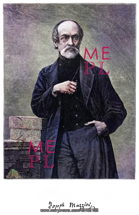  : MAZZINI. GIUSEPPE MAZZINI Italian statesman