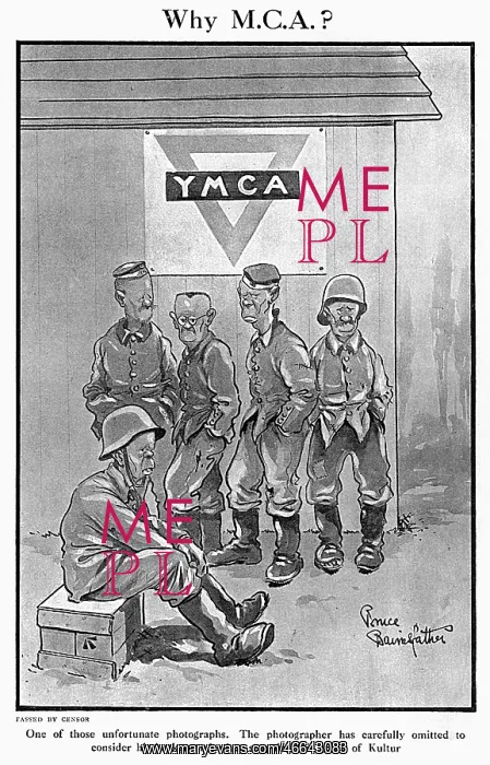 : Why M.C.A.? by Bruce Bairnsfather : Why M.C.A.? by Bruce Bairnsfather