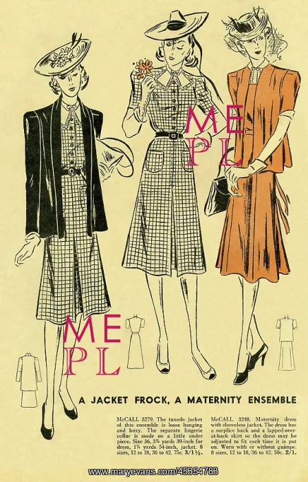  : McCall's dress patterns