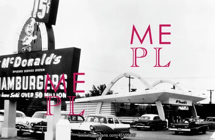 : A McDonalds restaurant, featuring a ten ? : A McDonalds restaurant, featuring a ten ?