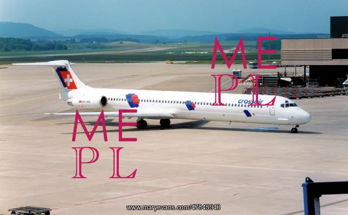 : McDonnell Douglas MD-82 HB-INR : McDonnell Douglas MD-82 HB-INR