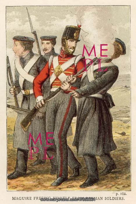 : McGuire frees himself in Crimean War : McGuire frees himself in Crimean War