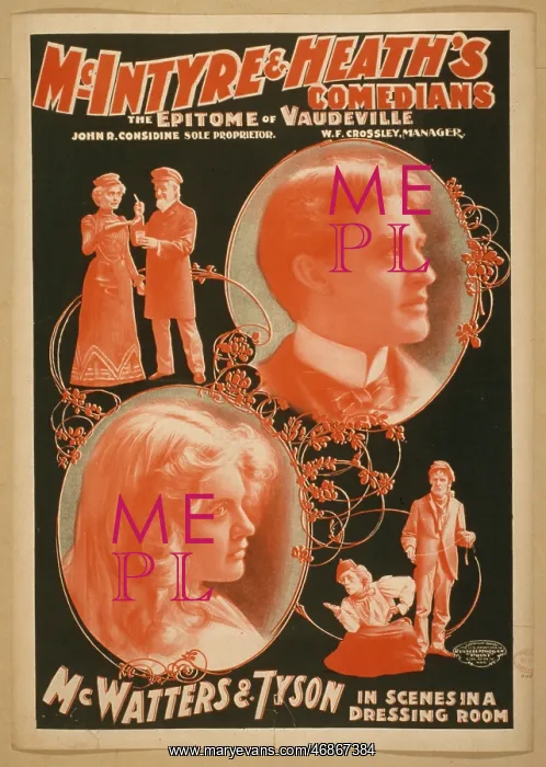 : McIntyre & Heath's Comedians the epitome of vaudeville McInt : McIntyre & Heath's Comedians the epitome of vaudeville McInt