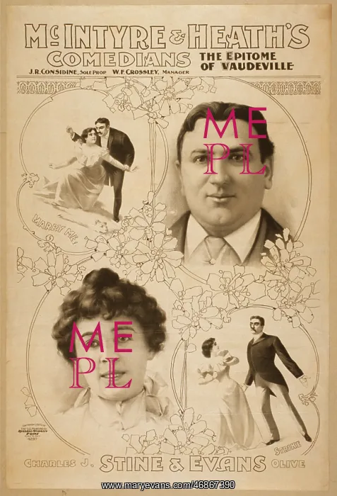 : McIntyre & Heath's Comedians the epitome of vaudeville McInt : McIntyre & Heath's Comedians the epitome of vaudeville McInt