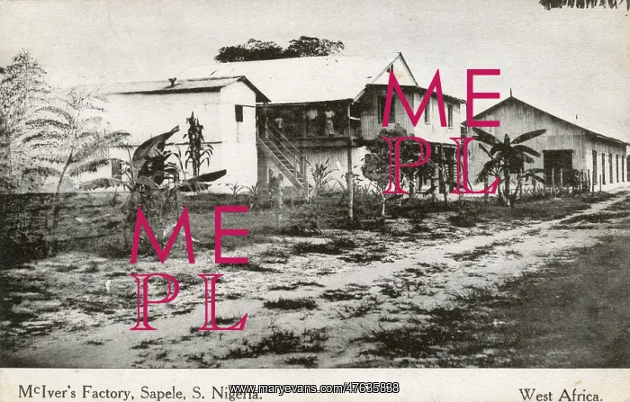 : McIver's Rubber Factory, Sapele, Nigeria, West Africa : McIver's Rubber Factory, Sapele, Nigeria, West Africa