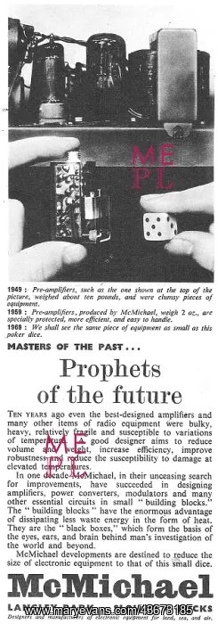 : McMichael Radio & Electronic Equipment : McMichael Radio & Electronic Equipment