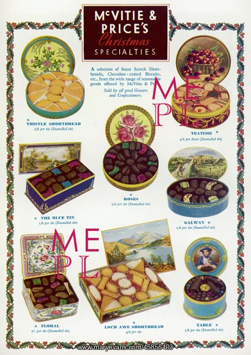 : MCVITIE & PRICE'S 1937 : MCVITIE & PRICE'S 1937
