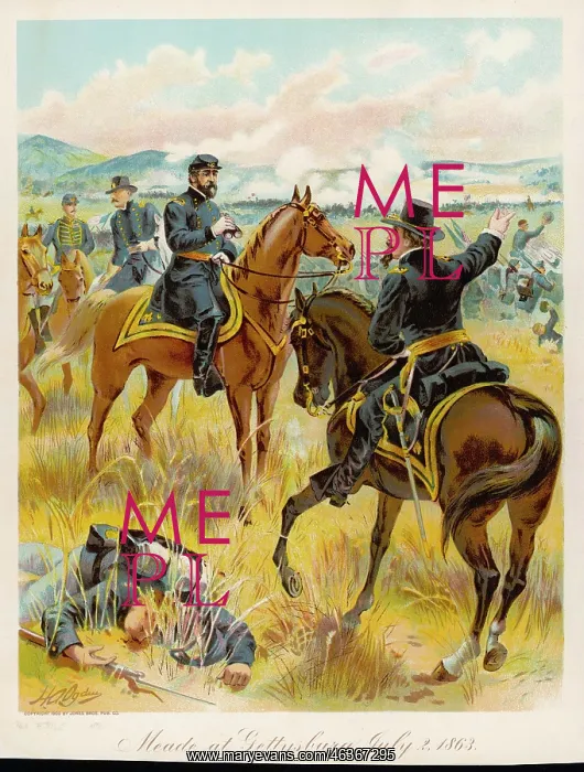 : MEADE AT GETTYSBURG : MEADE AT GETTYSBURG