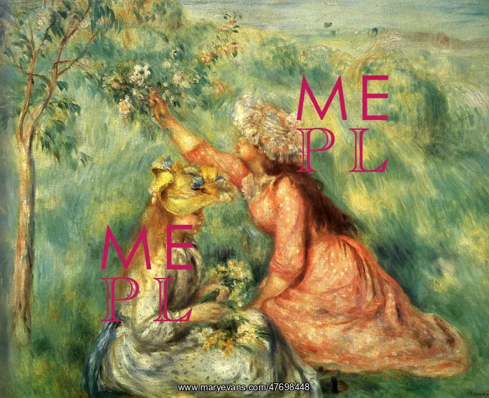 : In the Meadow, by Renoir : In the Meadow, by Renoir