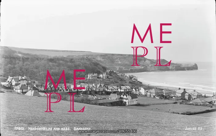 : Meadowfields and Ness, Sandsend : Meadowfields and Ness, Sandsend