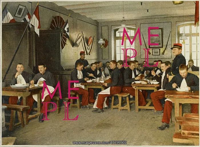  : MEALTIME IN BARRACKS
