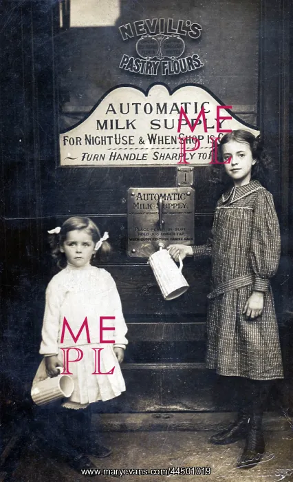 : The Mechanical Cow - early vending machine : The Mechanical Cow - early vending machine