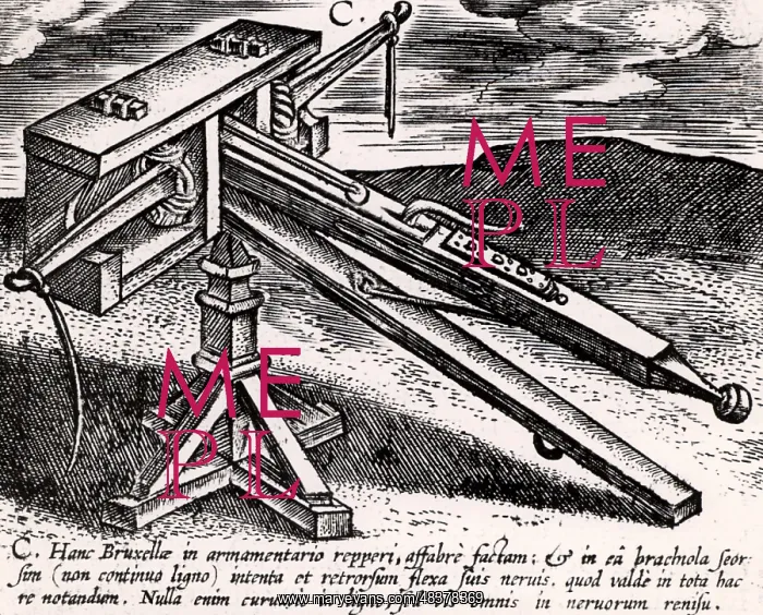 : Mechanical crossbow on stand (euthytonon) attributed : Mechanical crossbow on stand (euthytonon) attributed