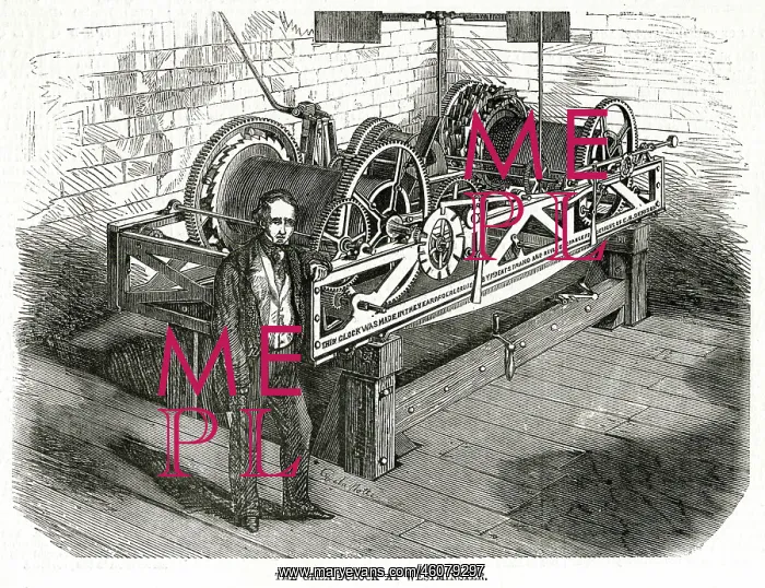 : Mechanism of the Great Cloak 1857 : Mechanism of the Great Cloak 1857