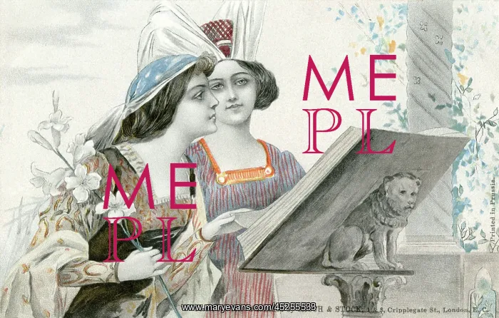  : Two medaeval ladies