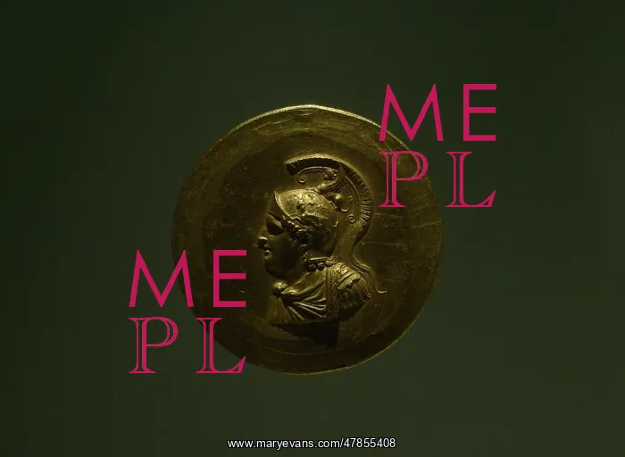 : Medaillon depicting a cuirassed bust of Alexander the Great : Medaillon depicting a cuirassed bust of Alexander the Great