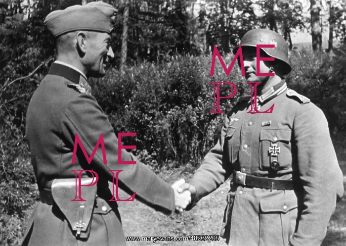 : Medal ceremony on the Eastern Front, 1941 : Medal ceremony on the Eastern Front, 1941