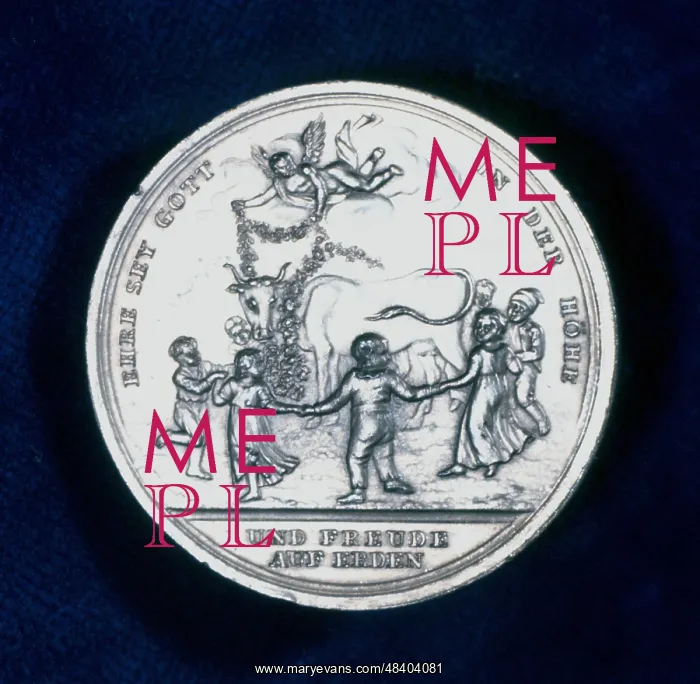: Medal commemorating the discovery of vaccination : Medal commemorating the discovery of vaccination