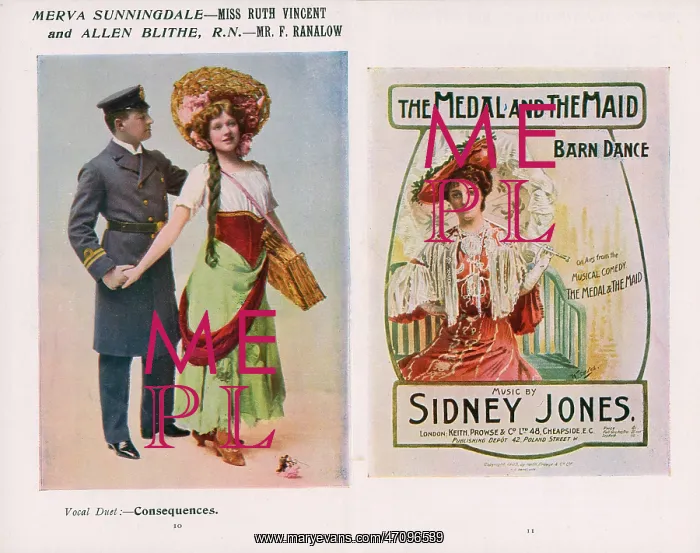 : The Medal and the Maid, Barn Dance, by Sidney Jones : The Medal and the Maid, Barn Dance, by Sidney Jones