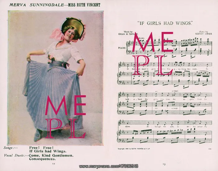 : The Medal and the Maid, by Sidney Jones : The Medal and the Maid, by Sidney Jones