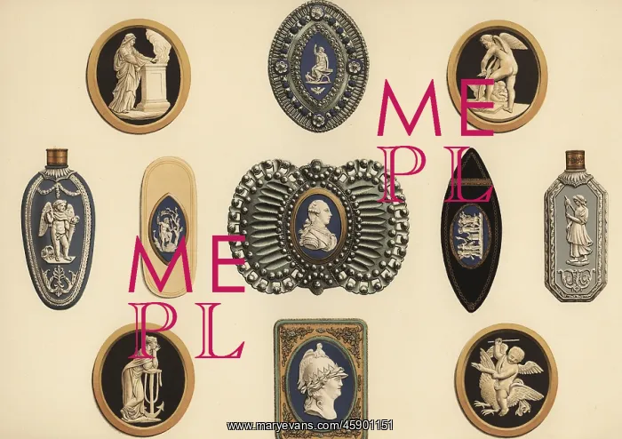 : Medallions and mounted pieces : Medallions and mounted pieces