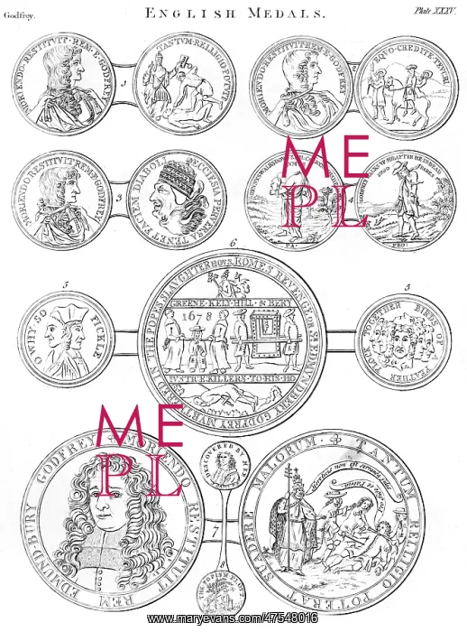 : MEDALS OF POPISH PLOT : MEDALS OF POPISH PLOT