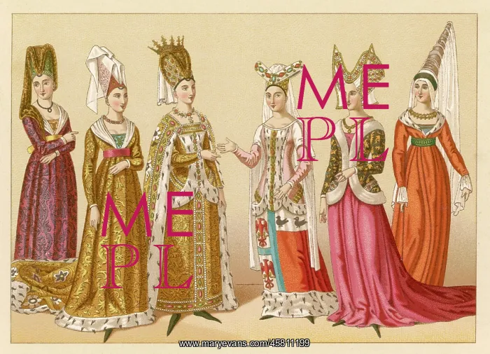  : Mediaeval Headdresses