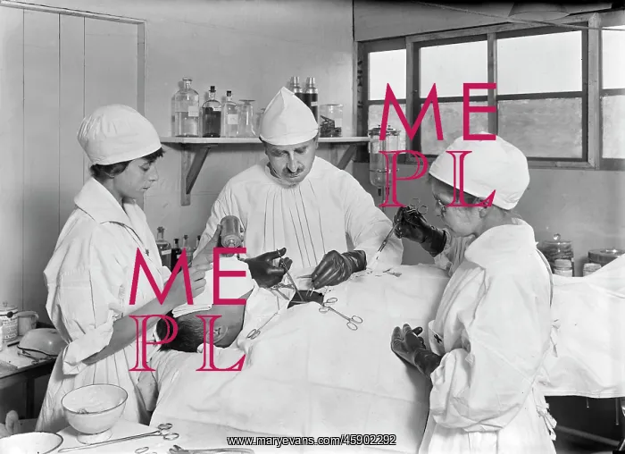 : Medical - operation - World War I - surgery : Medical - operation - World War I - surgery