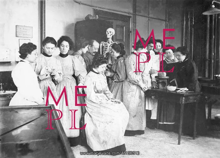 : Medical students at the University of Berlin, 1910 : Medical students at the University of Berlin, 1910