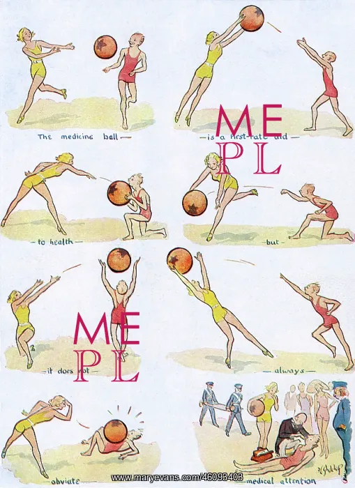 : The Medicine Ball by David Ghilchik : The Medicine Ball by David Ghilchik