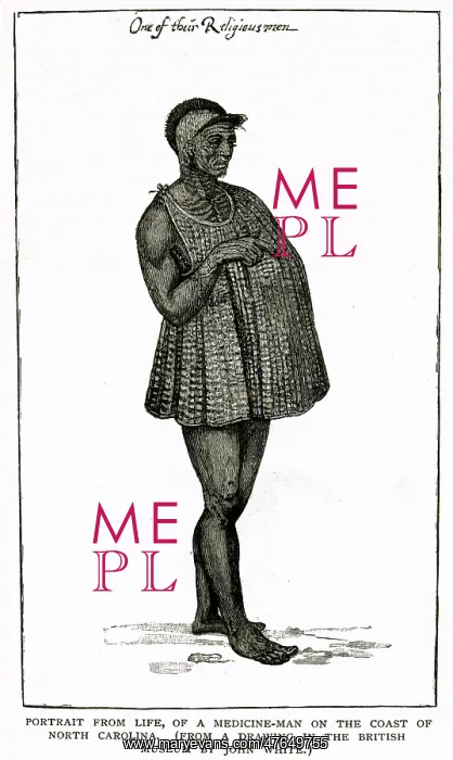 : A Medicine Man from the coast of North Carolina : A Medicine Man from the coast of North Carolina
