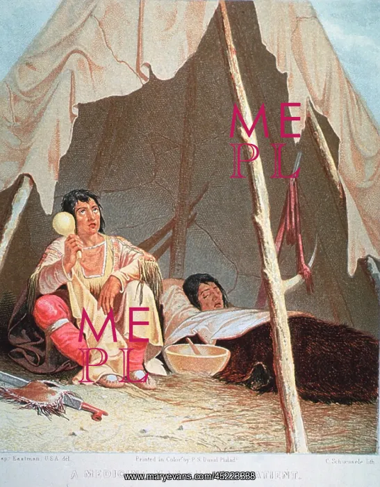 : A Medicine Man Curing a Patient, by Seth ? : A Medicine Man Curing a Patient, by Seth ?