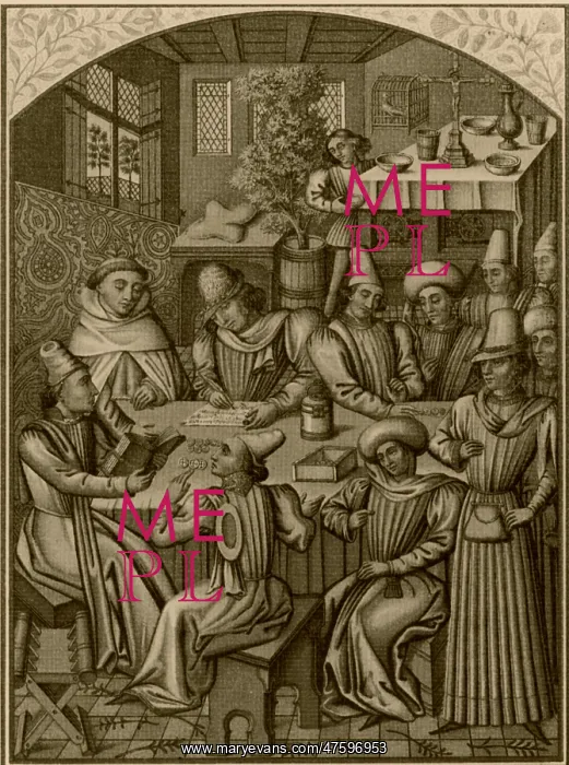 : Medieval Accountants, 1466 : Medieval Accountants, 1466