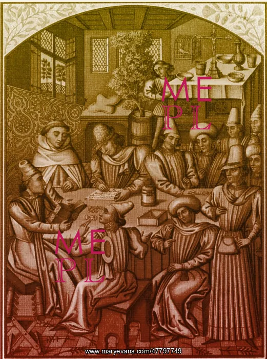 : Medieval Accountants, 1466 : Medieval Accountants, 1466
