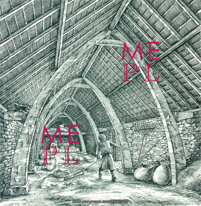 : Medieval barn : Medieval barn