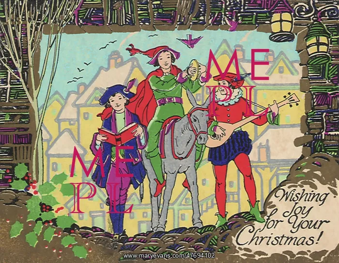 : Medieval Carolers : Medieval Carolers