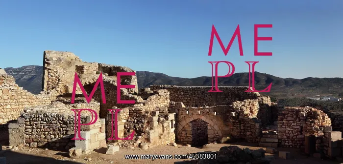  : Medieval castle of Ulldecona, Tarragona, Spain