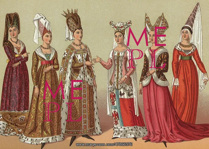 : Medieval Court Ladies : Medieval Court Ladies