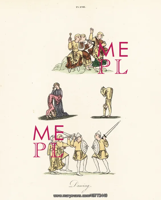 : Medieval dance : Medieval dance