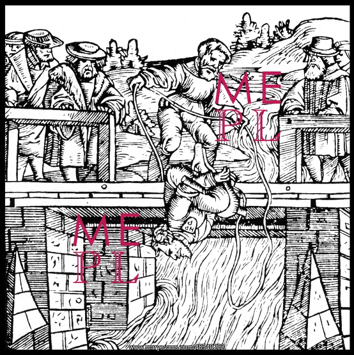 : Medieval Execution by Drowning, 16th Century : Medieval Execution by Drowning, 16th Century