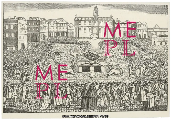: Medieval Execution - Quartering - Robert-Francois Damiens : Medieval Execution - Quartering - Robert-Francois Damiens