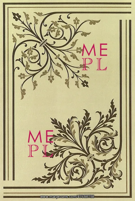  : Medieval Floral Corners